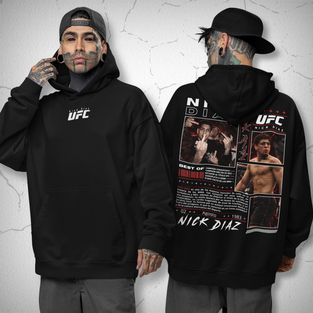 Nick Diaz UFC collage 01