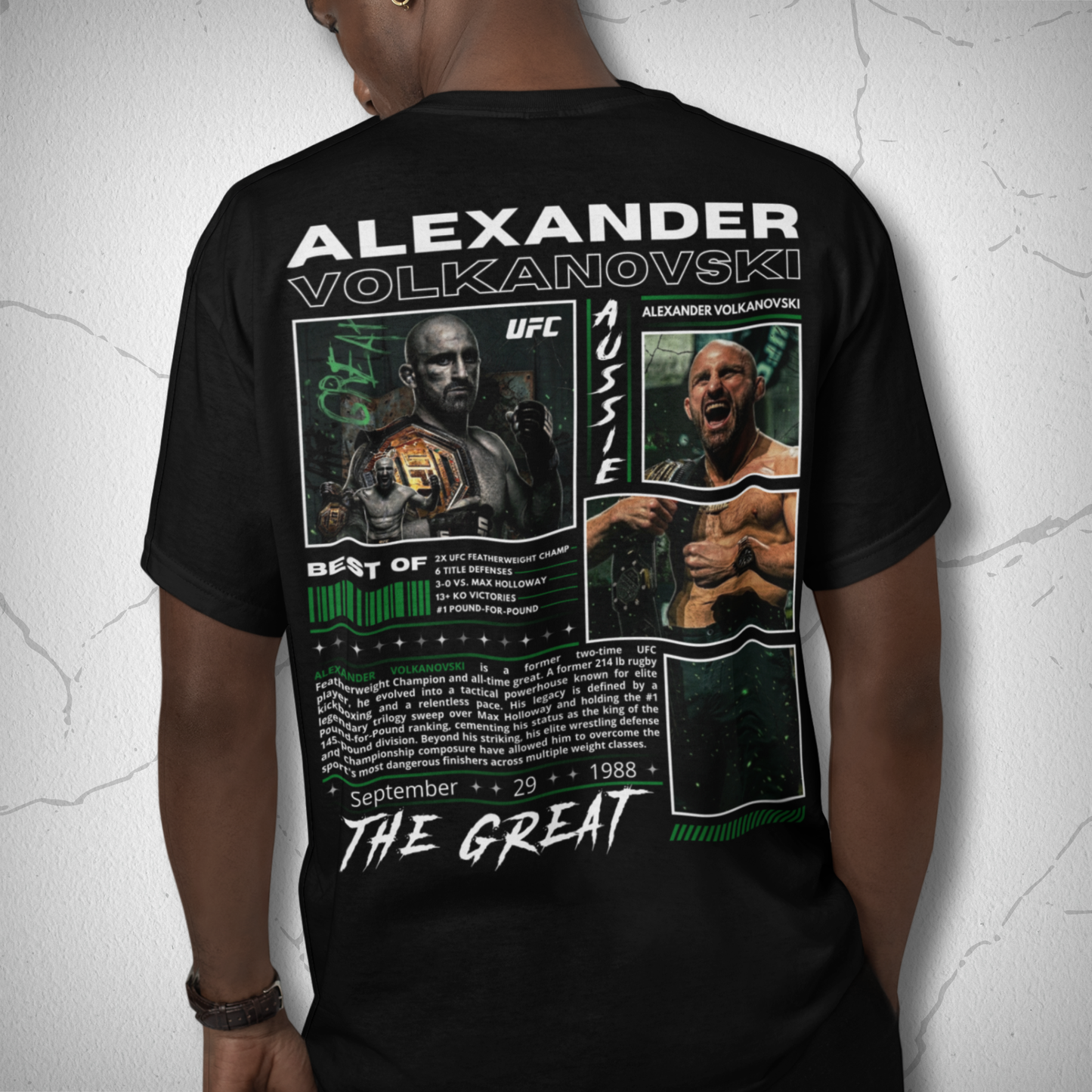 Alexander Volkanovski UFC The Great Collage