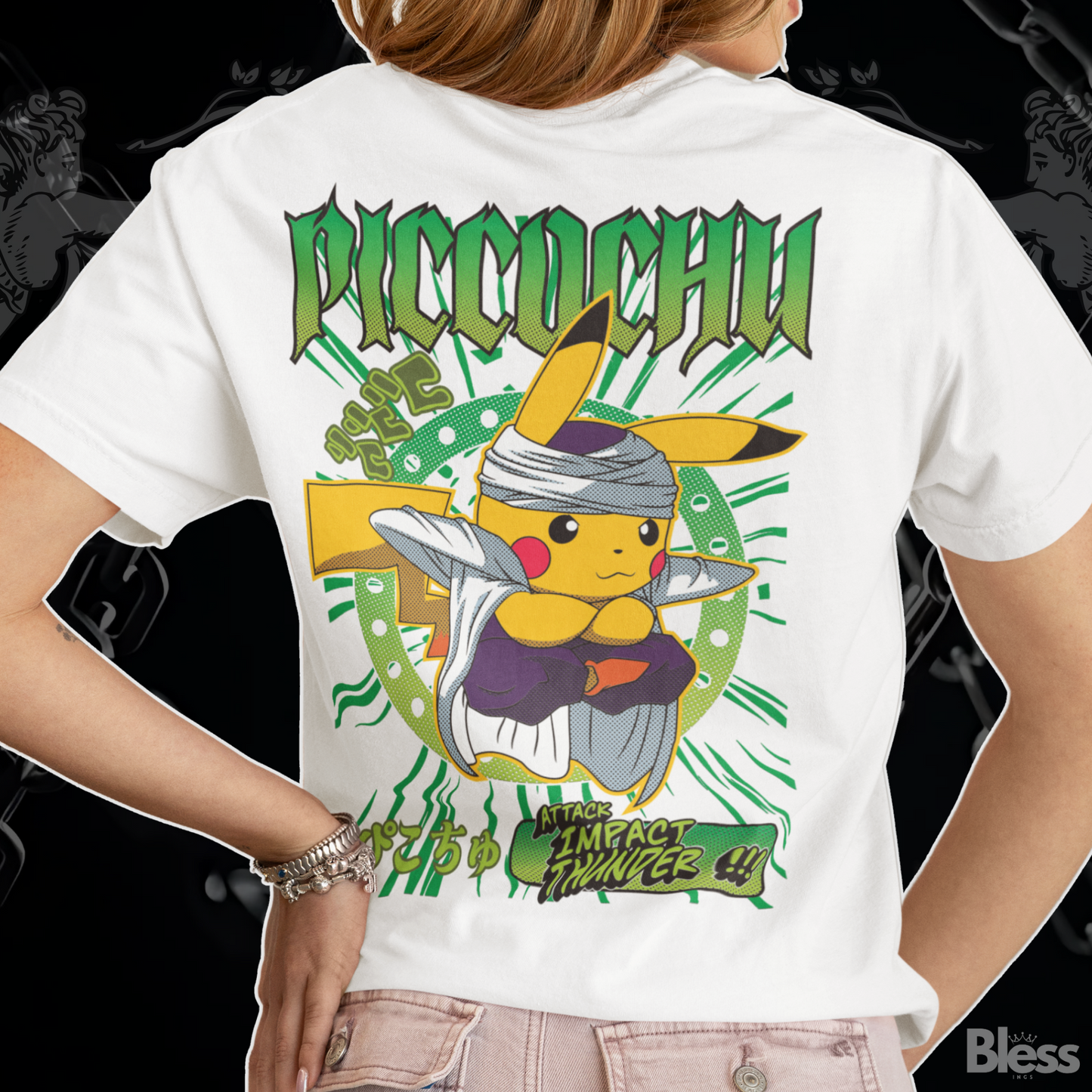 Polera Pikachu Pokemon Piccochu