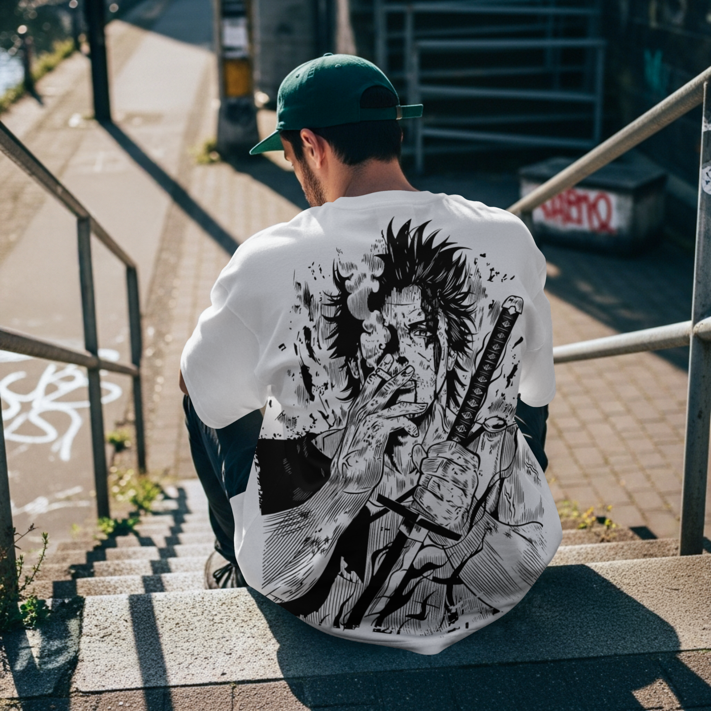Yami Sukehiro Toros Negros Black Clover Yami fumando