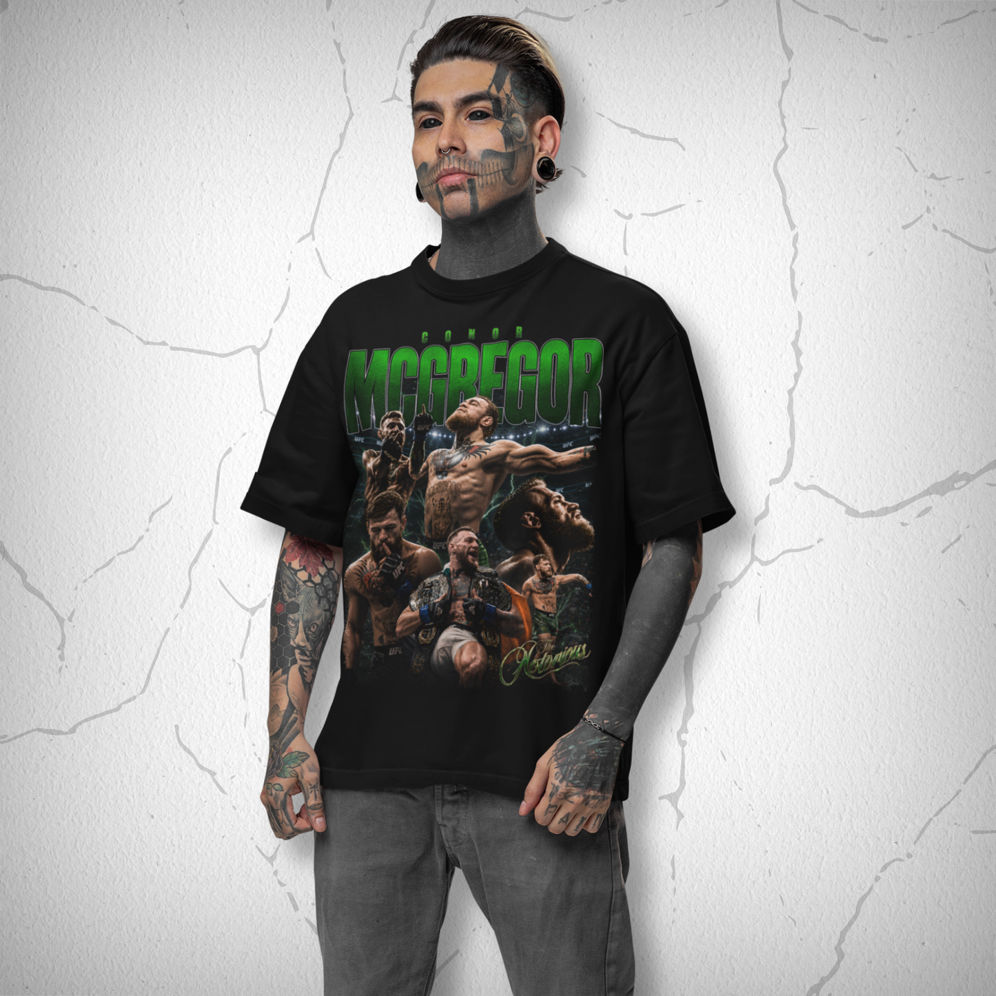 Conor McGregor Green Bootleg Pirata UFC