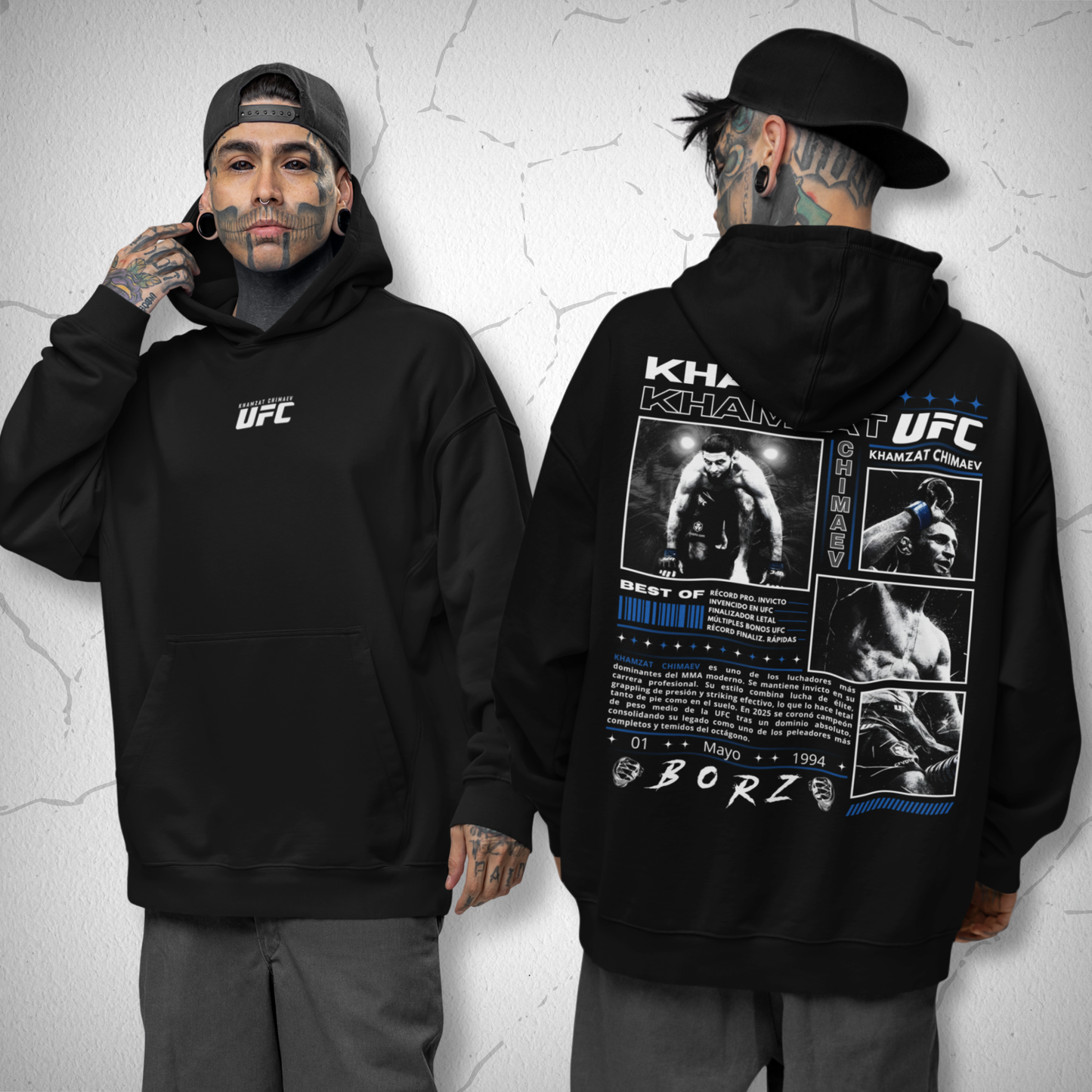 Khamzat Chimaev Collage