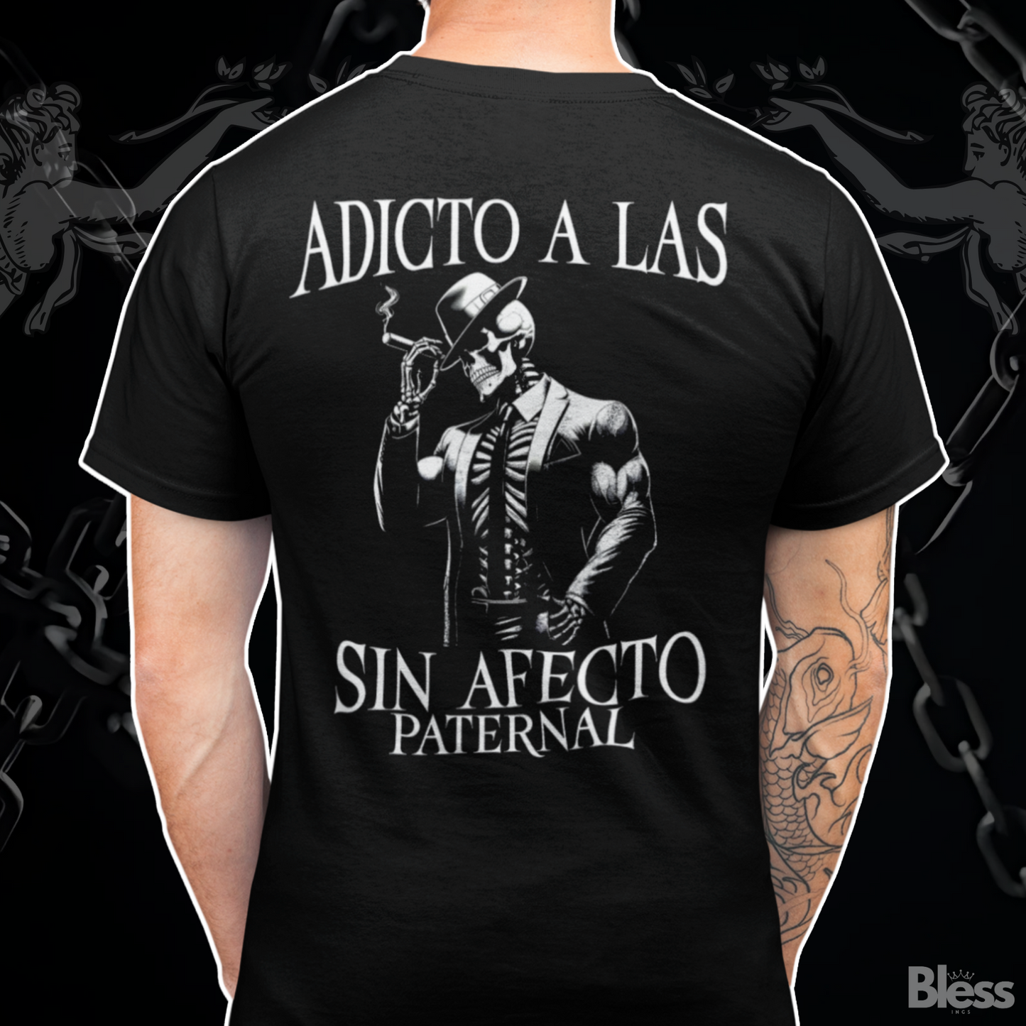 Polera Gym - Adicto a las sin afecto paternal