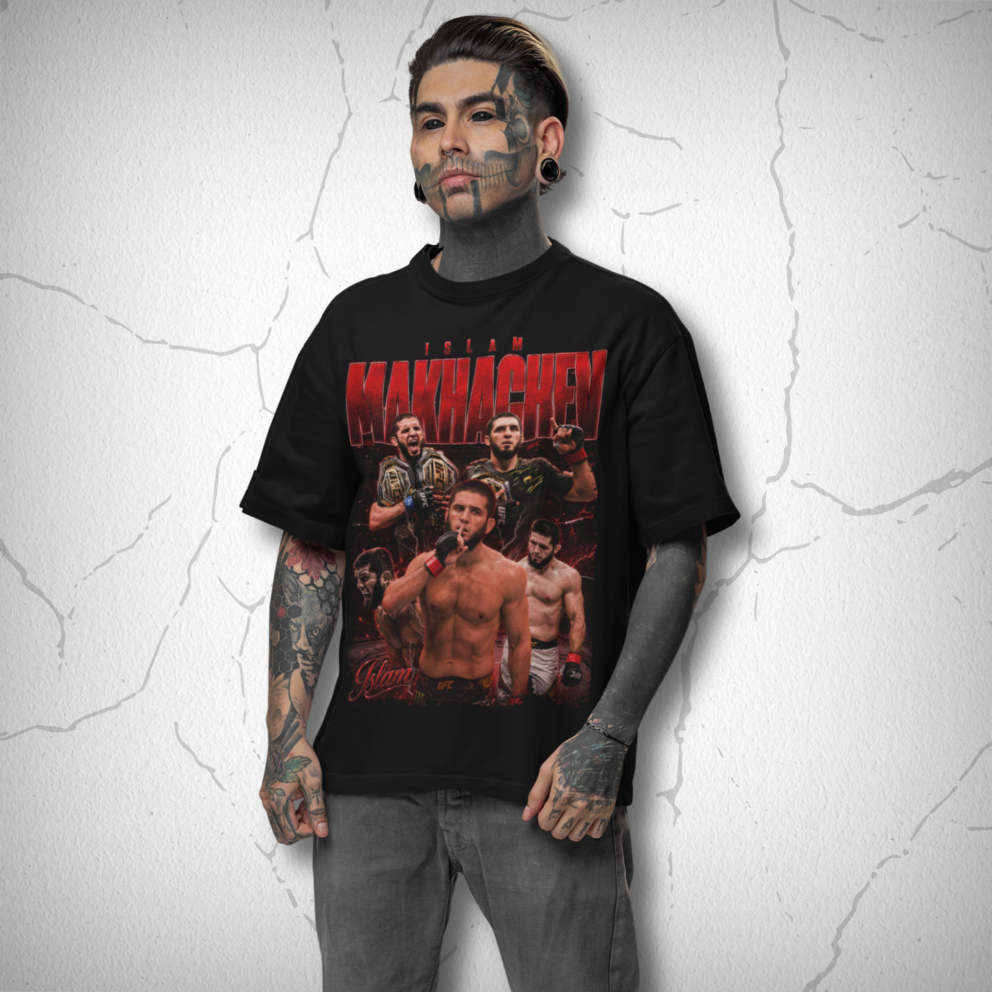 Islam Makhachev RED Bootleg Pirata UFC