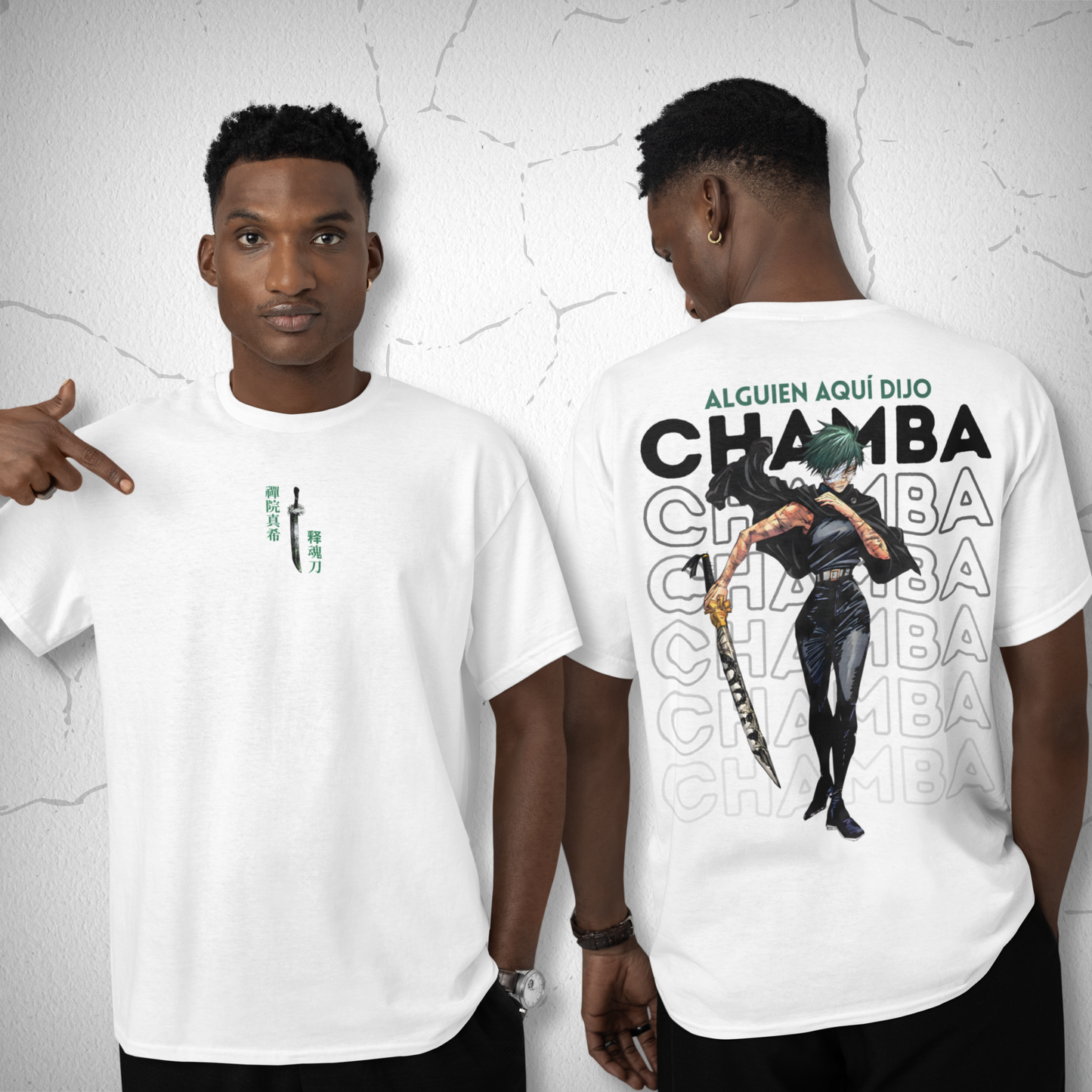 Maki Zen'in Jujutsu Kaisen Alguien dijo Chamba?