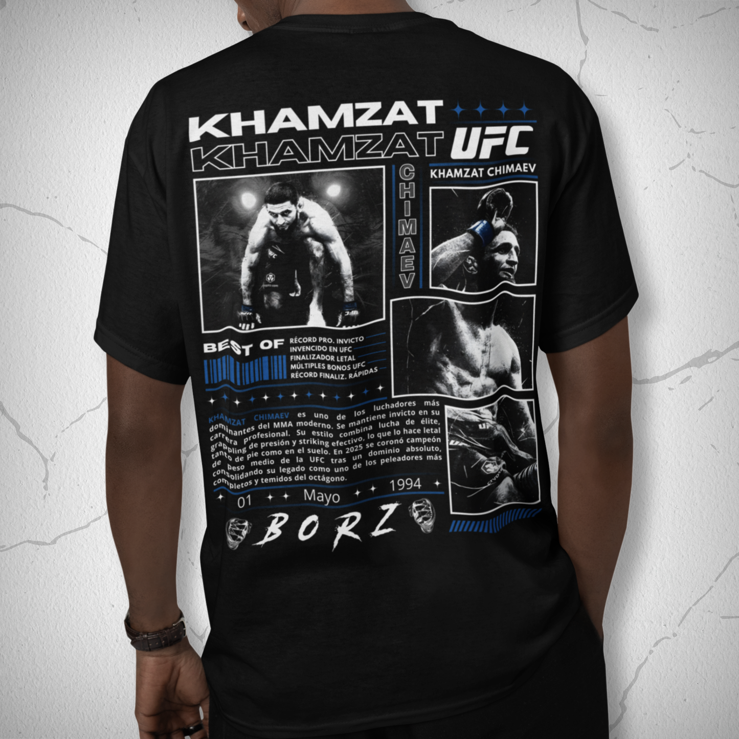 Khamzat Chimaev Collage