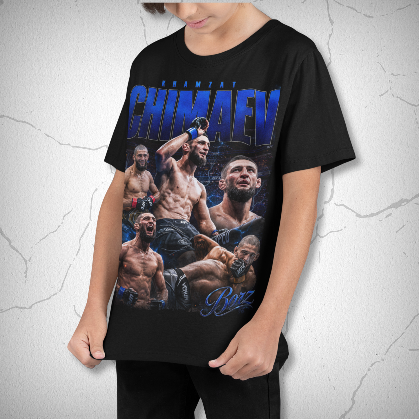 Khamzat Chimaev Blue Booleg Pirata UFC