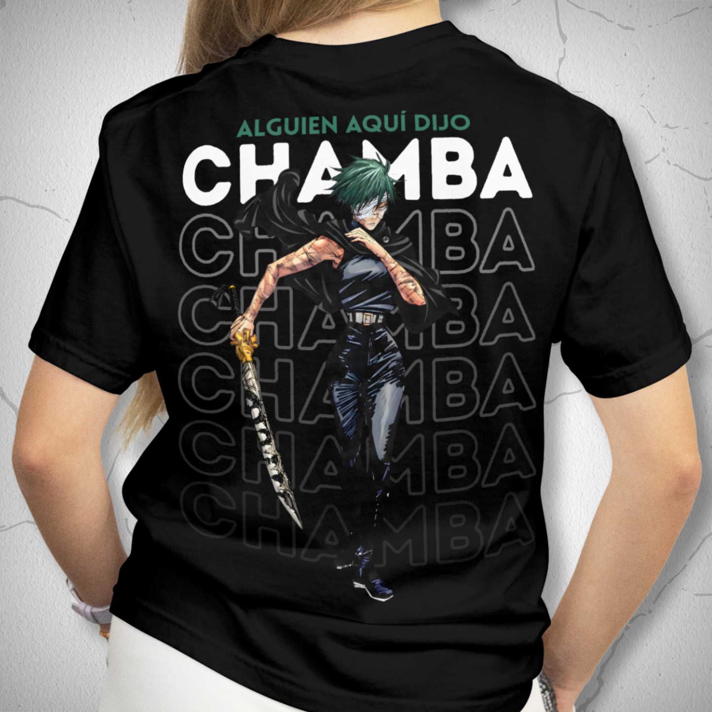 Maki Zen'in Jujutsu Kaisen Alguien dijo Chamba?