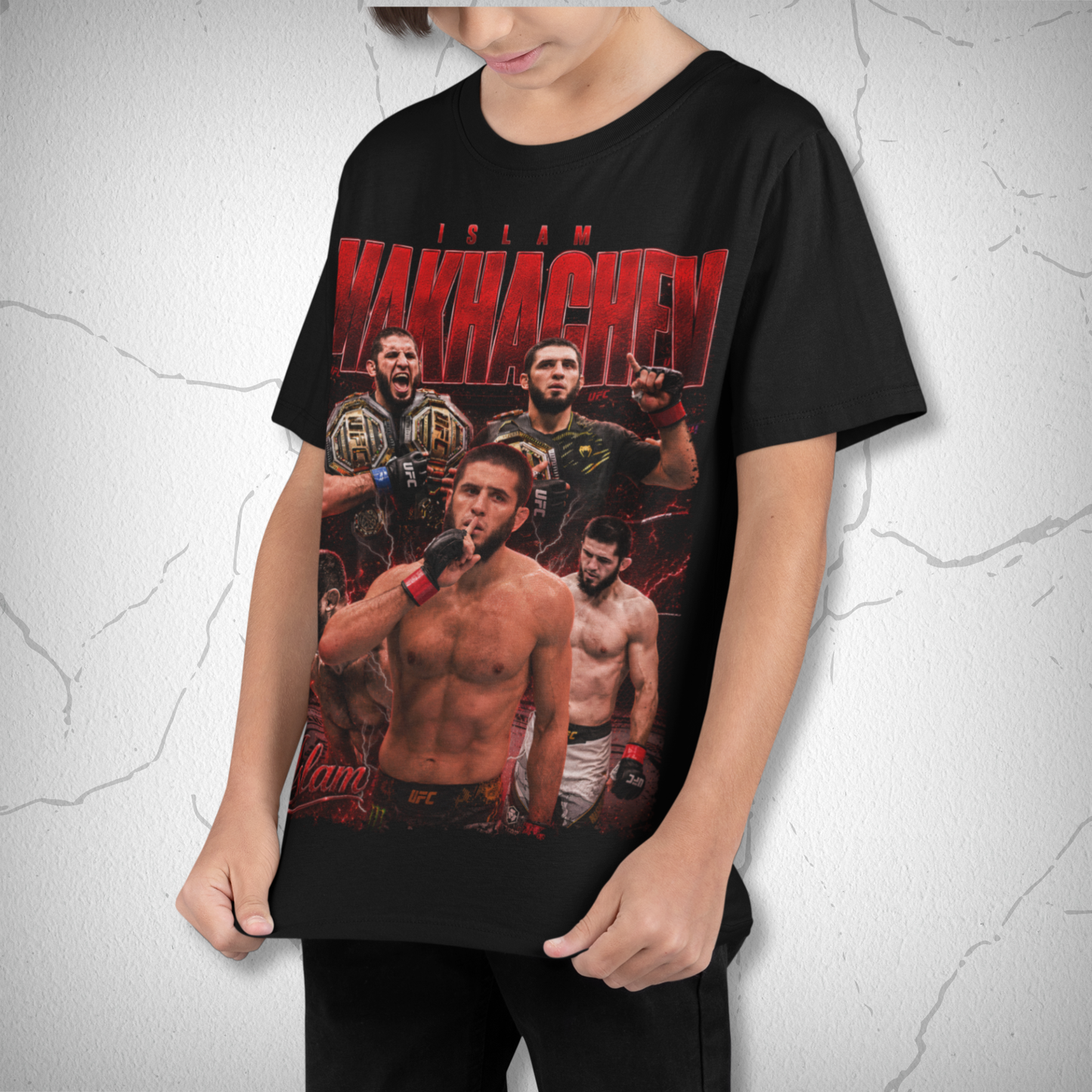 Islam Makhachev RED Bootleg Pirata UFC