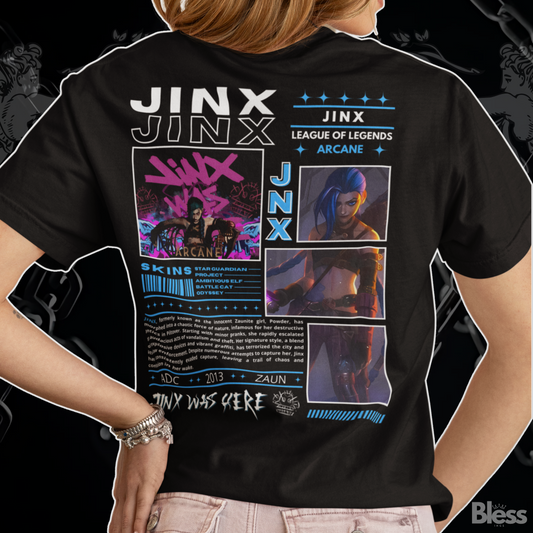 Ekko Jinx Arcane League of Legends - Streetwear