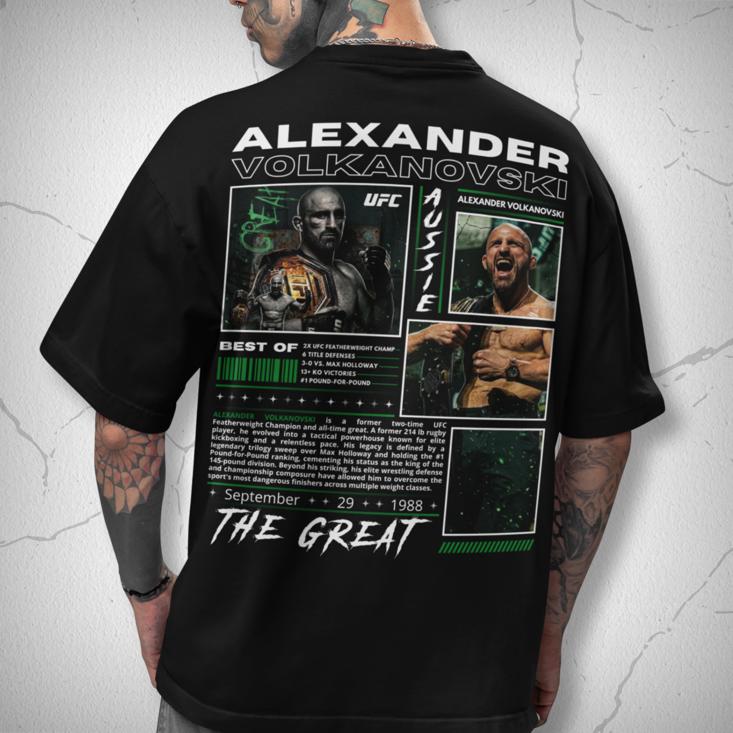 Alexander Volkanovski UFC The Great Collage