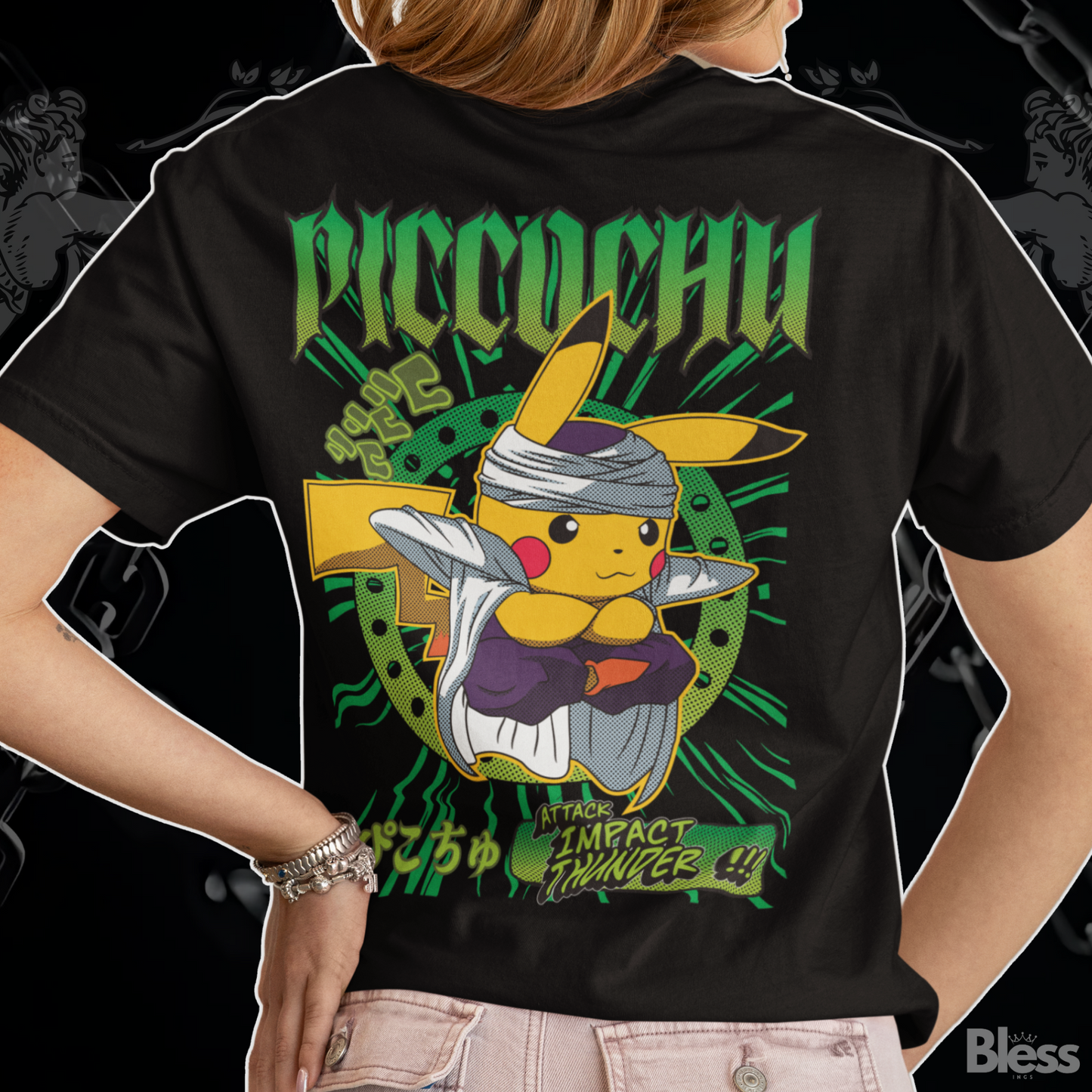 Polera Pikachu Pokemon Piccochu