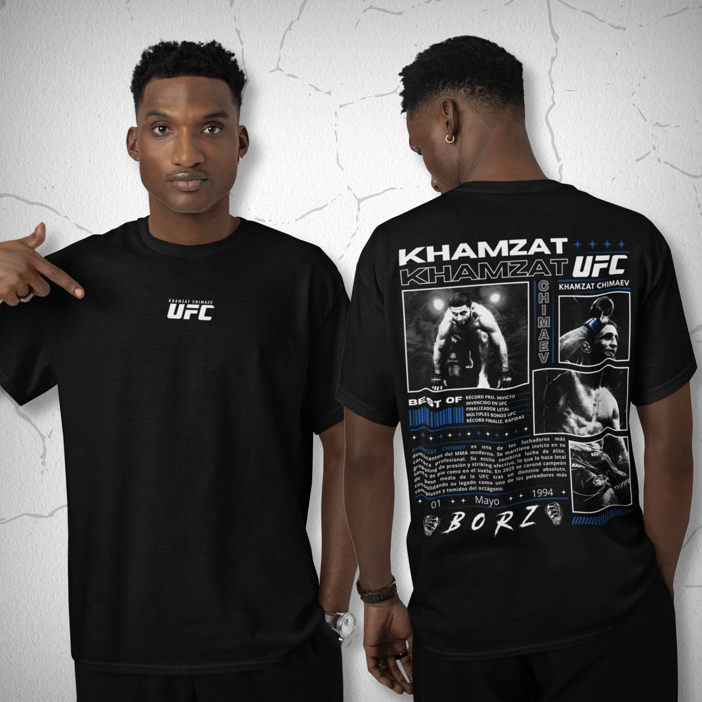 Khamzat Chimaev Collage