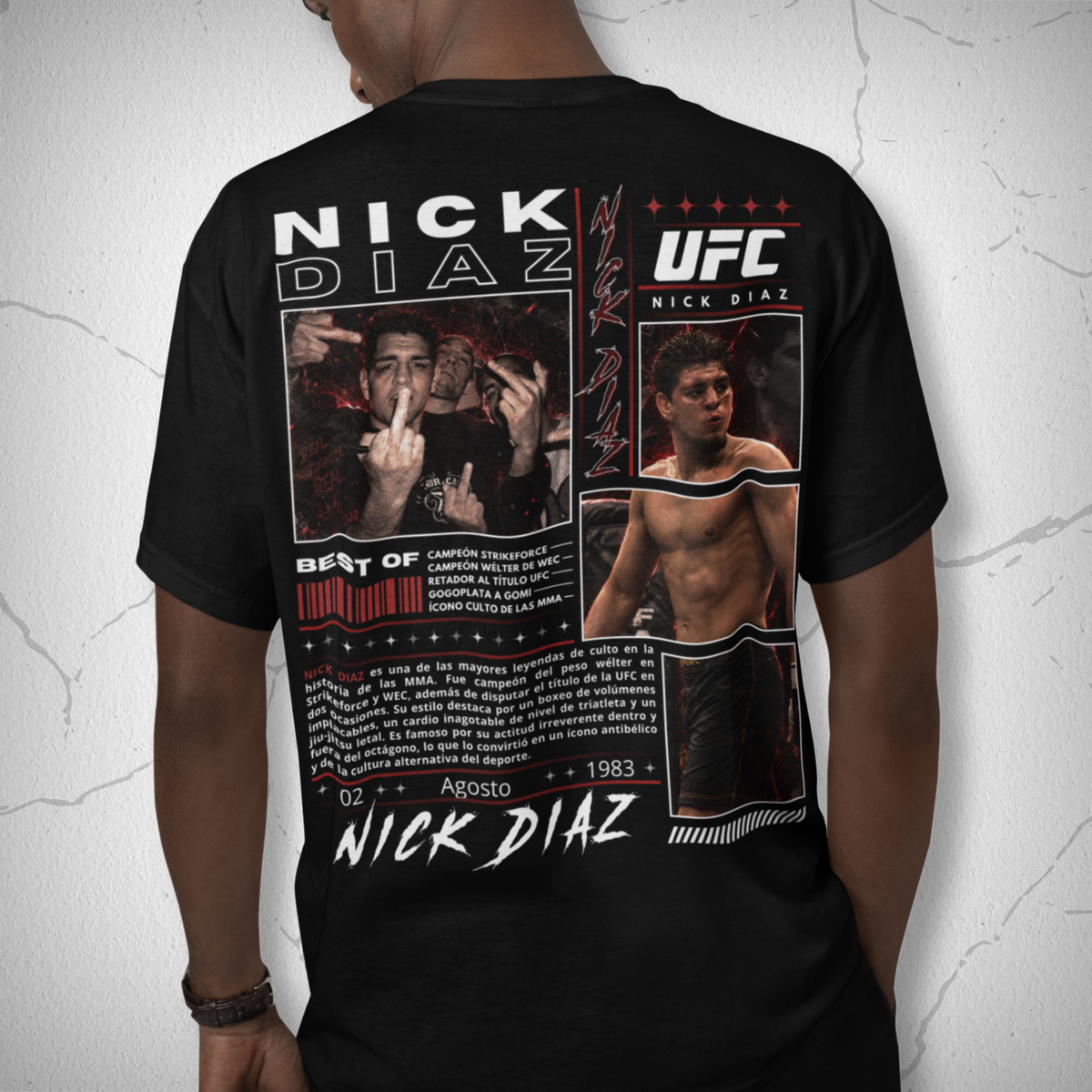 Nick Diaz UFC collage 01