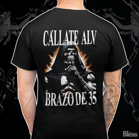 Polera Gym - Callate alv brazo de 35