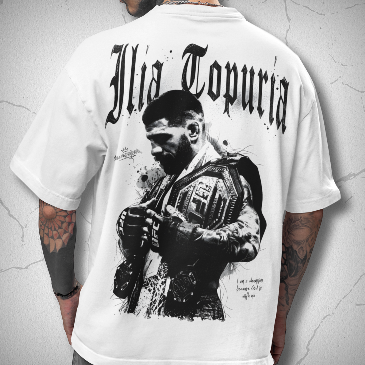 Ilia Topuria Doble Campeon | DARKCONTRAST Edition