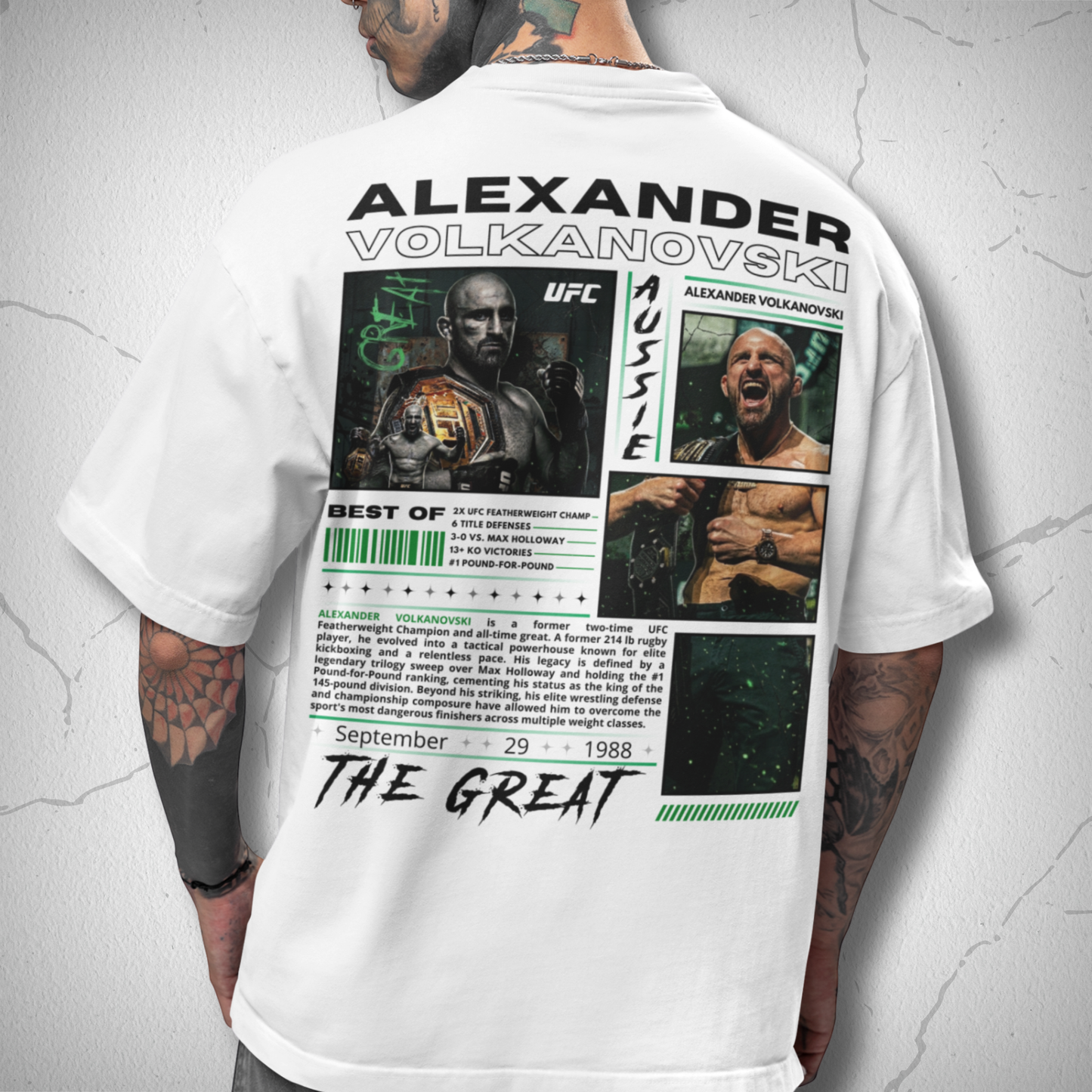Alexander Volkanovski UFC The Great Collage