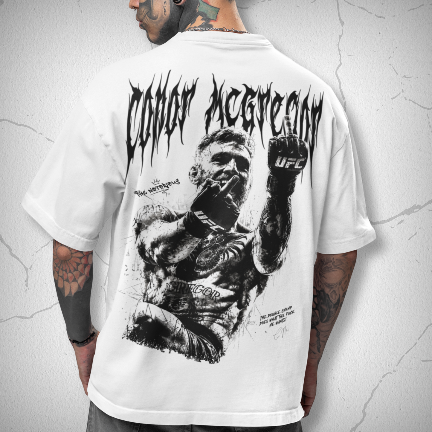 Conor McGregor Black&white