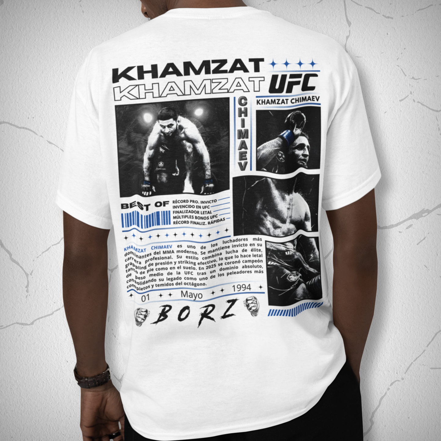 Khamzat Chimaev Collage