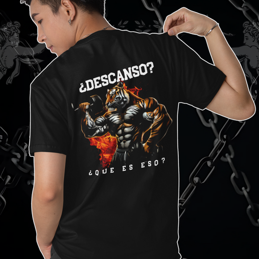 Polera Gym - Descanso? Que es eso